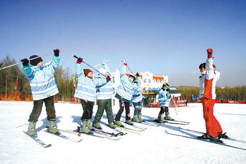 龙珠二龙山滑雪场
