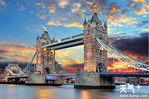 【伦敦塔桥天气预报】英国伦敦伦敦塔桥