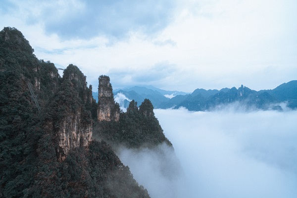 柴埠溪大峡谷的地点