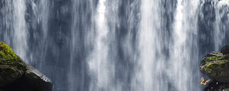 见天坝瀑布的高度