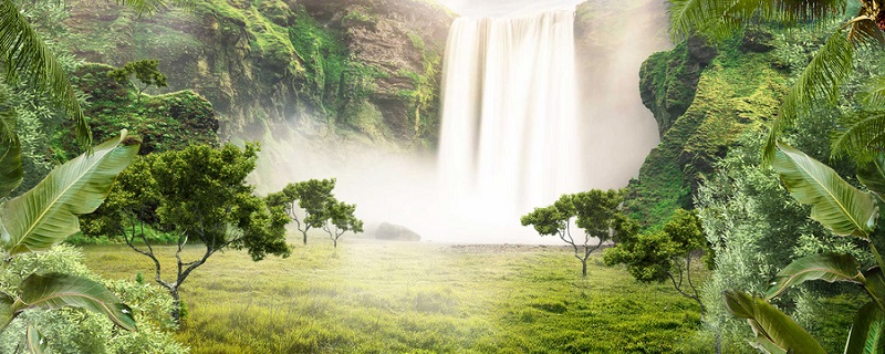 见天坝瀑布在哪