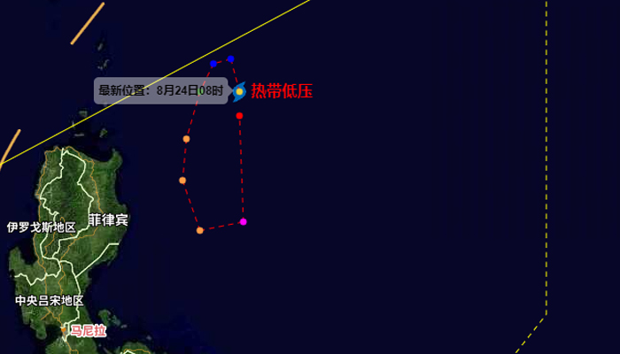第9号台风最新路径图 预计生成后最强可达强台风级或超强台风级