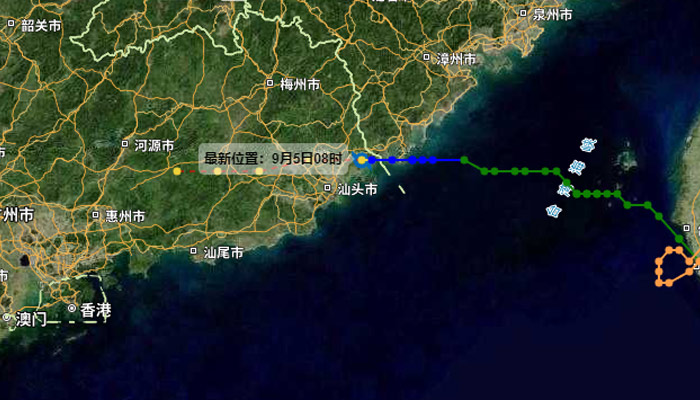 “海葵”导致华南沿海今明两天有狂风暴雨 之后还会有台风影响我国吗？