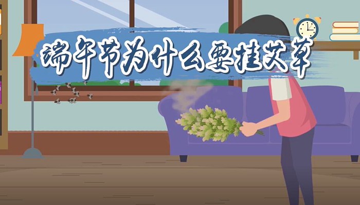 端午节为什么要挂艾草:预示身体健康，好运随身