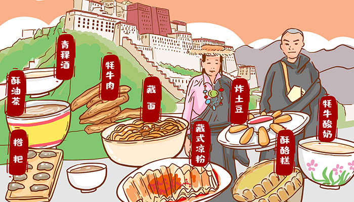 藏族除夕的传统食物是什么 藏族除夕有哪些传统食物