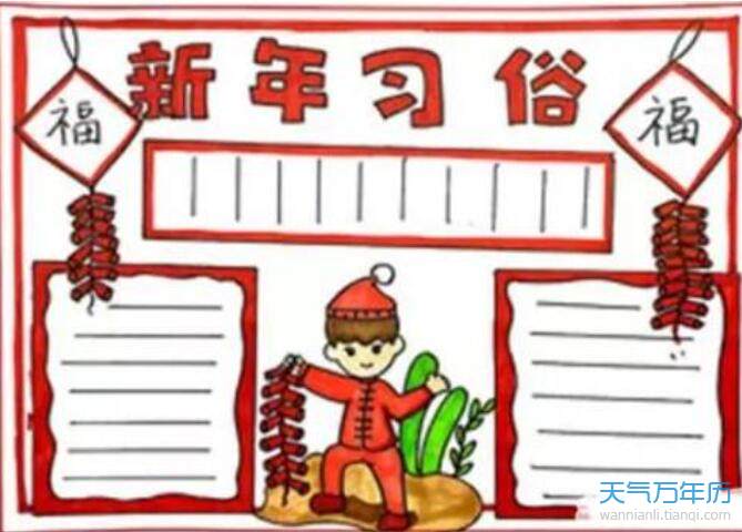 2021年手抄报内容大全,2021年手抄报内容文字 新跨越新起航怒放2021手抄报 迎接2021年手抄报图片大全