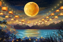 中秋节赏月的唯美句子 一个人赏月的心情说说