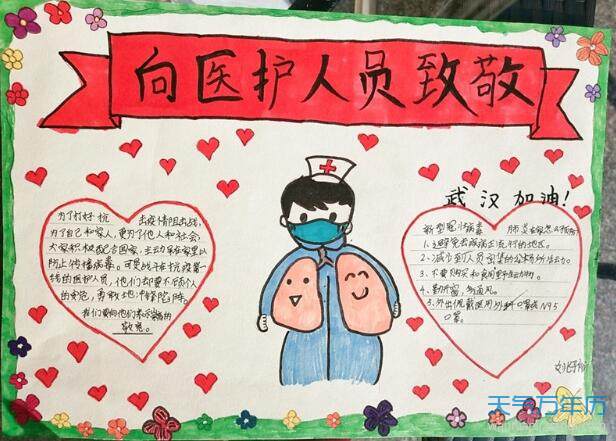 2020预防新型冠状病毒手抄报 2020预防新型肺炎手抄报