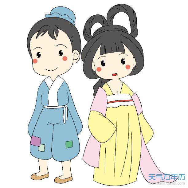 牛郎织女的故事   七夕节始终和牛郎织女的传说相连,这是一个很