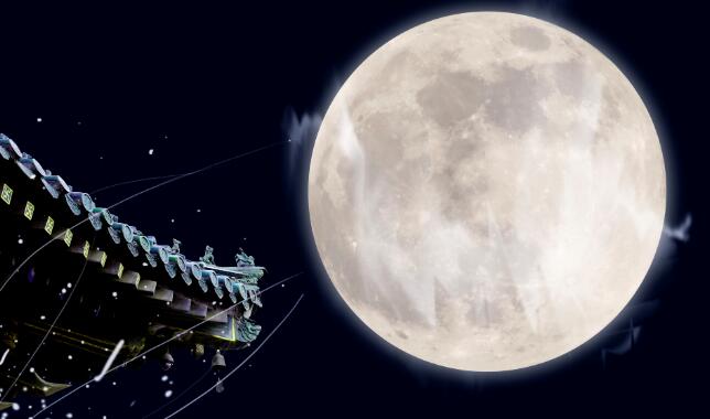 2020中秋月亮图片大全唯美大图 2020中秋节美丽的月亮图片