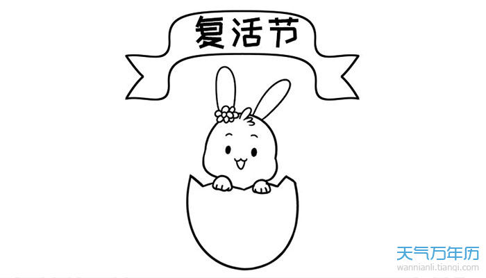2021复活节英语手抄报模板 复活节英语手抄报怎么画
