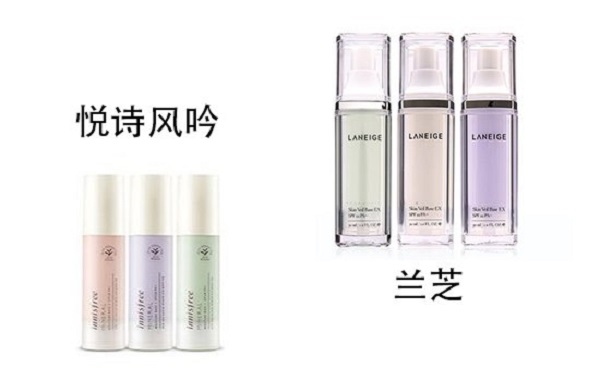 兰芝和悦诗风吟隔离霜哪个好 悦诗风吟隔离跟兰芝哪个好用