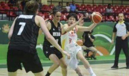 中国女篮对新西兰 以20分分差拿下新西兰