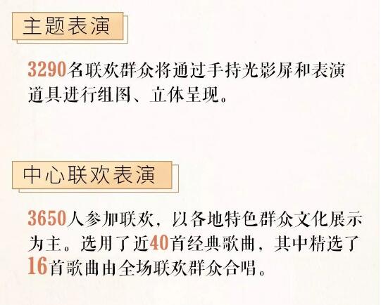 国庆活动节目单来了 国庆活动节目单有什么亮点