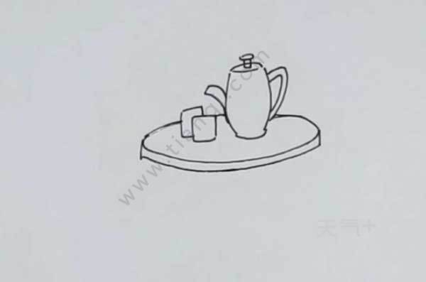 怎么画简单的桌子 桌子简笔画
