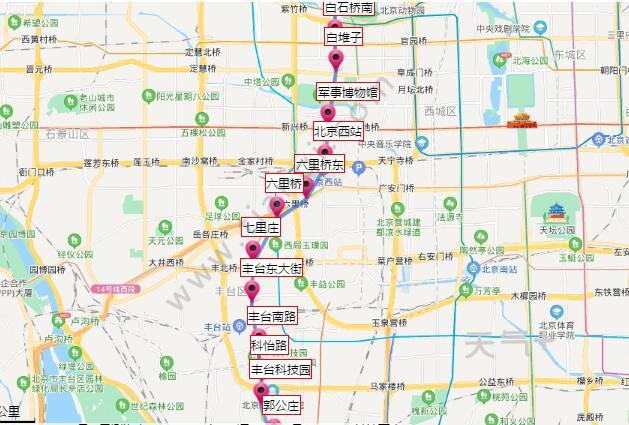 2021北京地铁9号线路图 北京地铁9号线站点图及运营时间表