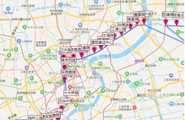 2021上海地铁13号线路图 上海地铁13号线站点图及运营