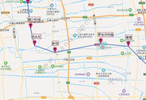 2021上海地铁16号线路图 上海地铁16号线站点图及运营