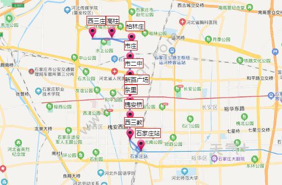 2021石家庄地铁3号线路图 石家庄地铁3号线站点图及运营时间