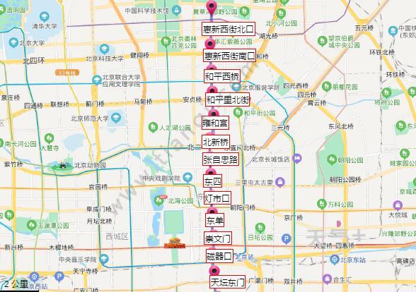 2021北京地铁5号线路图 北京地铁5号线站点图及运营时间表