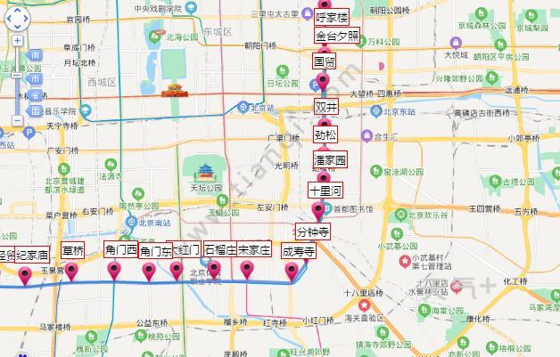 北京地铁10号线是北京地铁系统中客流量最大的线路,而且站点也是最
