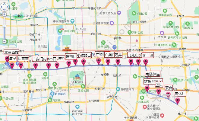 根据2021北京地铁7号线路图显示,7号线是中国北京市第十七条开通运营