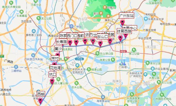 根据2021广州地铁1号线路图显示,广州地铁1号线线路全长18.