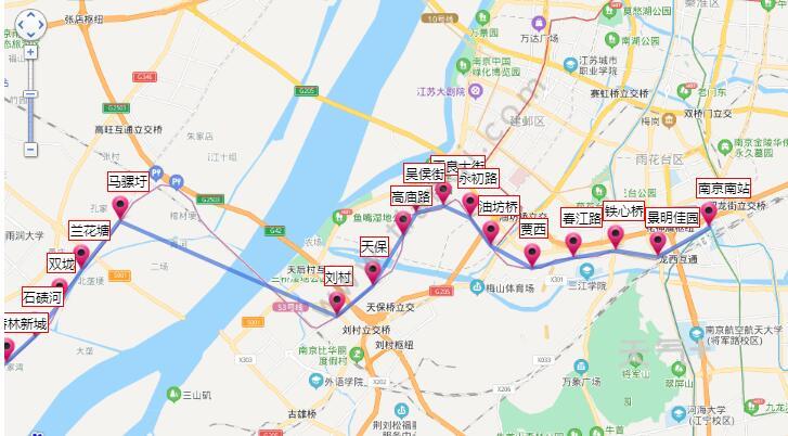 2021南京地铁s3号线路图南京地铁s3号线站点图及运营时间