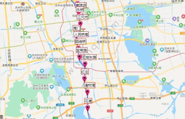 2021苏州地铁4号线路图 苏州地铁4号线站点图及运营时间