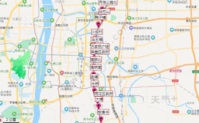 2021长沙地铁5号线路图长沙地铁5号线站点图及运营时间