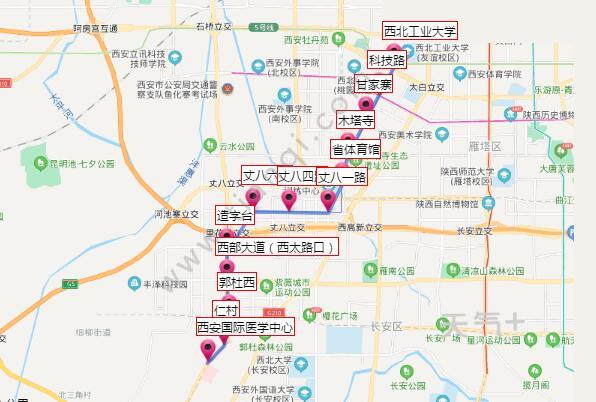 2021西安地铁6号线路图西安地铁6号线站点图及运营时间