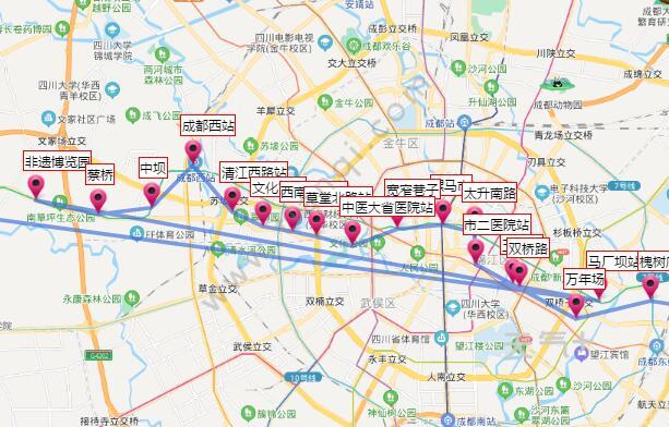 2021成都地铁4号线路图 成都地铁4号线站点图及运营时间