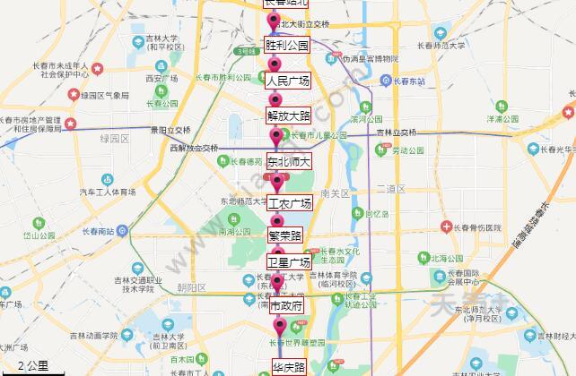 2021长春地铁1号线路图长春地铁1号线站点图及运营时间