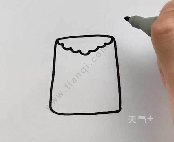 简单的冰箱怎么画 冰箱的画法儿童画