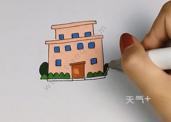 有了房子就有了家,那你们知道房屋的简笔画怎么画吗?