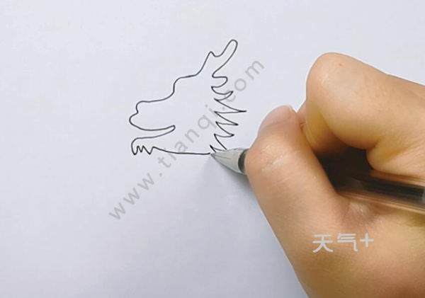 那么大家知道龙头怎么画吗?
