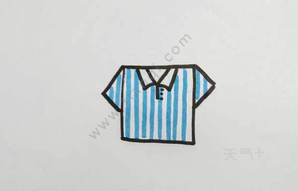 衬衫怎么画简单又好看 衬衫的画法简笔画