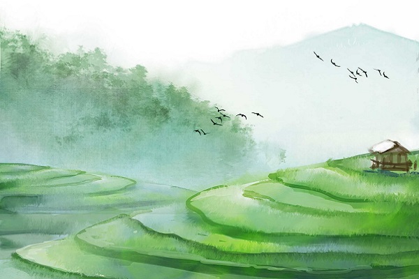 清平乐村居描绘了怎样的情景 清平乐村居描绘的画面