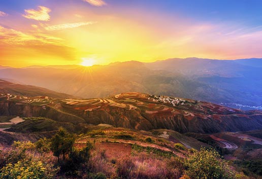 东川红土地几月去最美 云南东川红土地最佳摄影时间