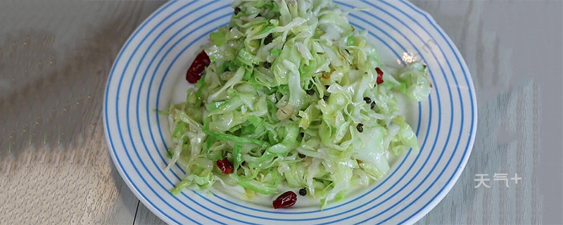 炝炒圆白菜的做法炝炒圆白菜的家常做法