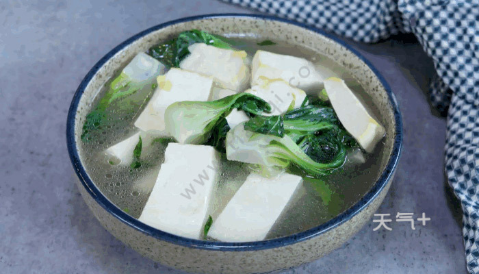 小白菜炖豆腐的做法 小白菜炖豆腐简单做法