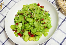 胡豆怎么炒好吃 椒麻胡豆的做法