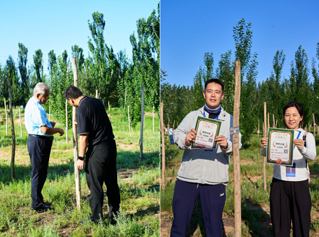 走进乌兰布和 见证世界品质——20余家知名企业单位探访蒙牛沙漠有机奶源地