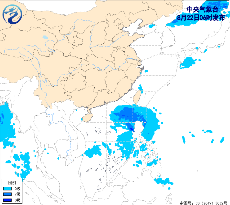 近海海域未来三天风力渐强 多海域将遇 6 级以上大风