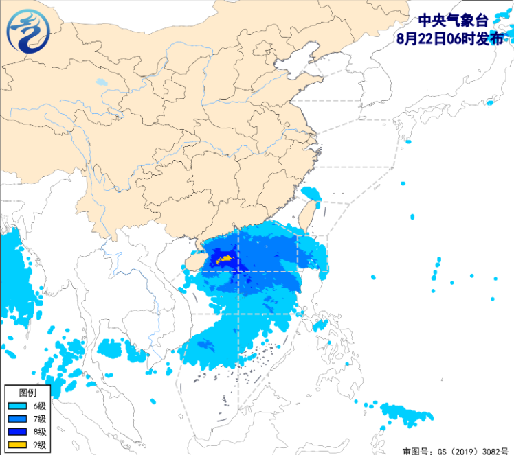 近海海域未来三天风力渐强 多海域将遇 6 级以上大风