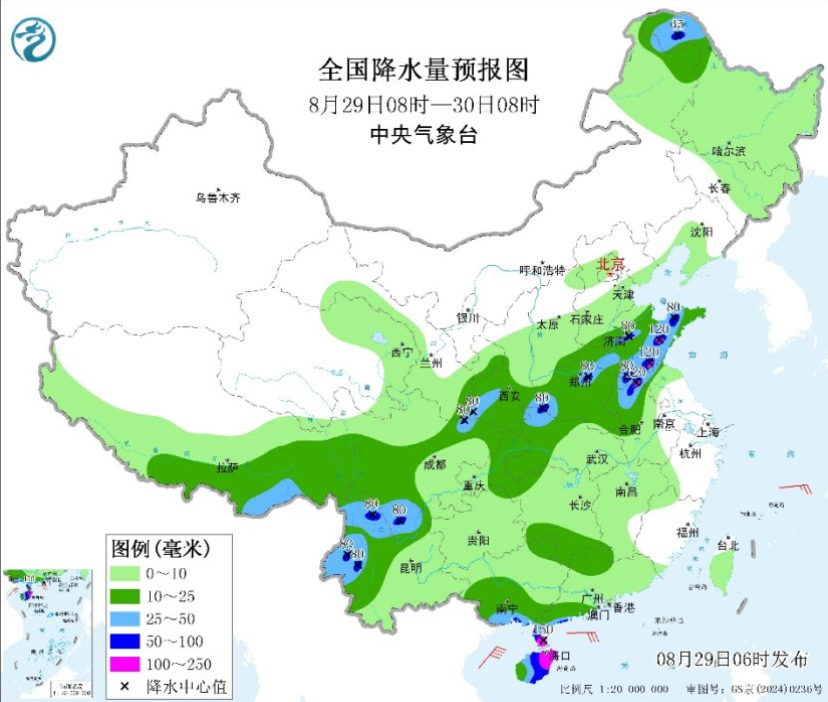 南海热带低压逼近海南 或加强为台风 多区域将迎强降雨
