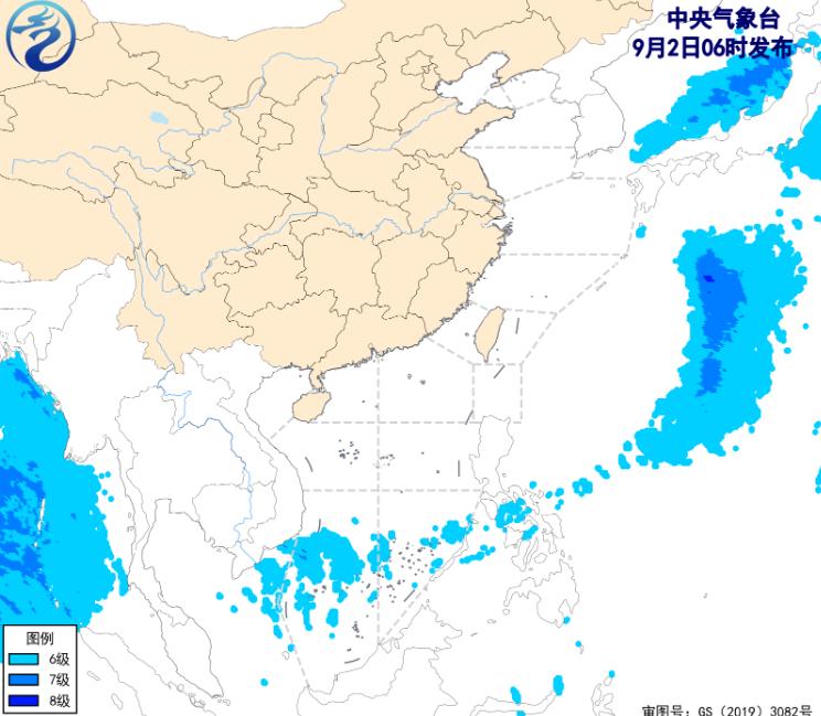 我国近海海域近期天气平稳 未来三天风力较小