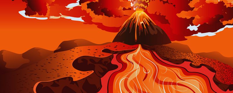 火山爆发喷出来的是什么 火山喷发制造的奇观