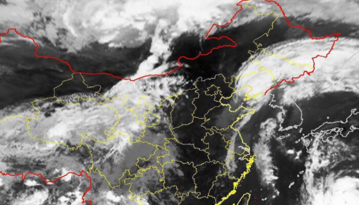 12号台风梅花一再登陆后云图情况 台风梅花最新卫星云图云系分析