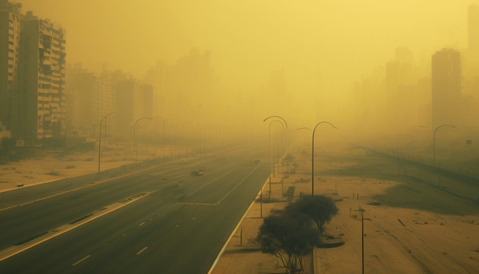 哈尔滨沙尘天气预计今天结束 外出注意防范大风降温